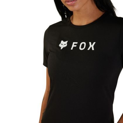 T-Shirt manches courtes Fox WOMEN ABSOLUTE TECH - Noir