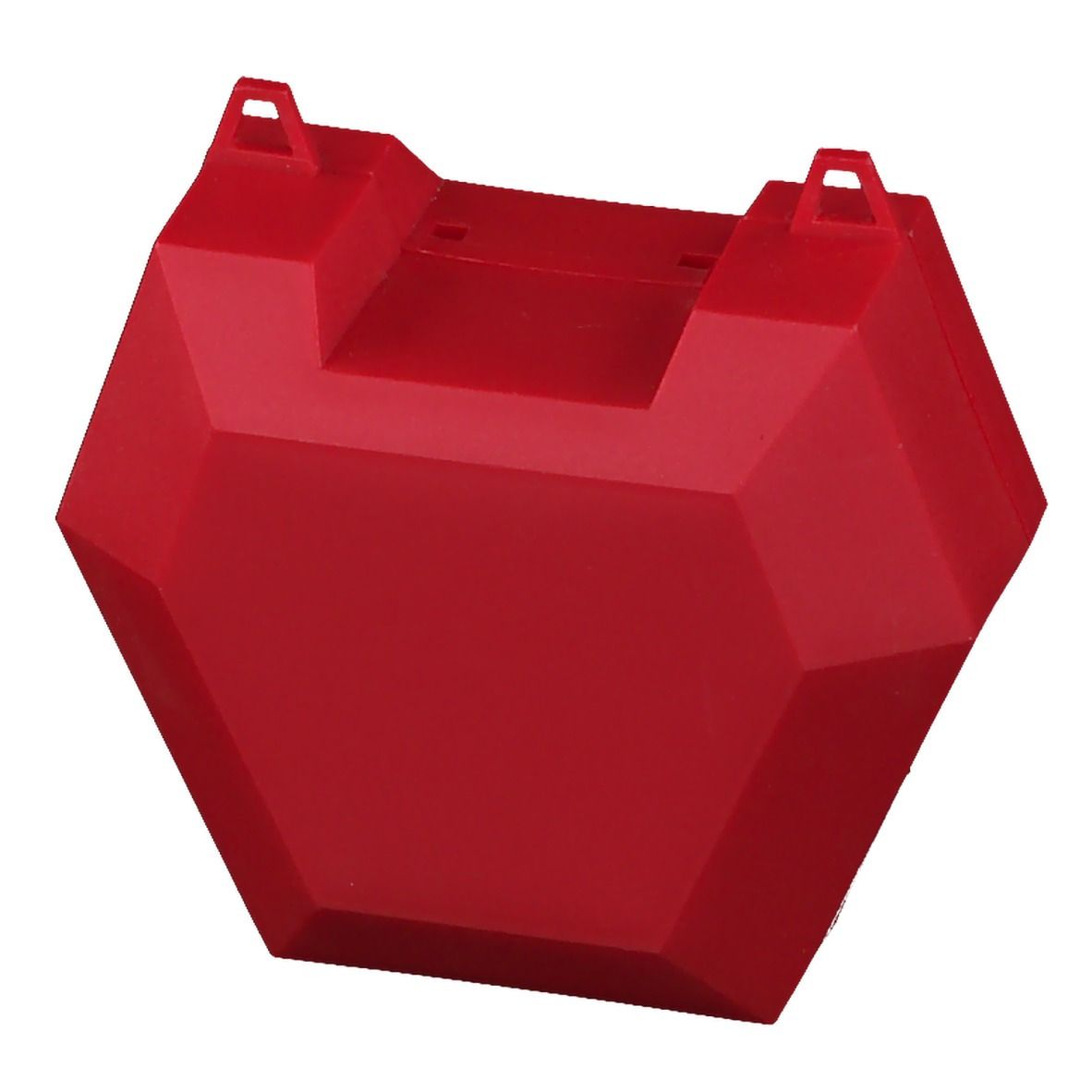 Zahnspangenbox mit Kordel rot