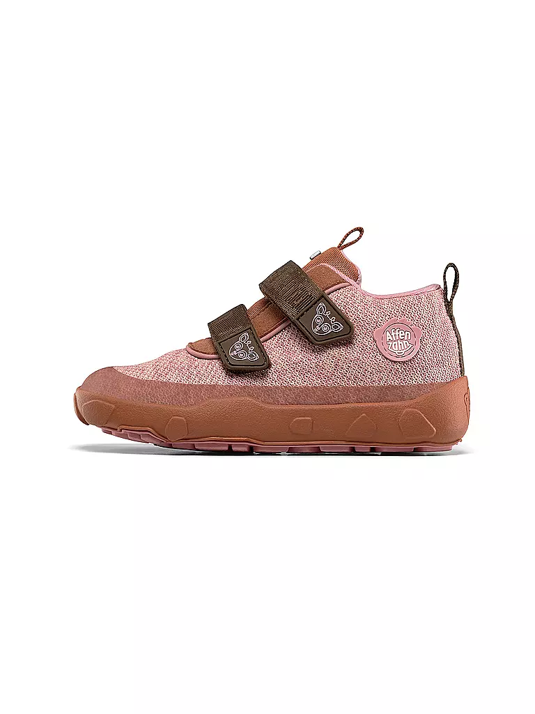 AFFENZAHN Kinder Barfußschuhe - Übergangsschuhe KNIT HAPPY Reh hellbraun