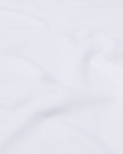 drap-housse satin 90x220 blanc