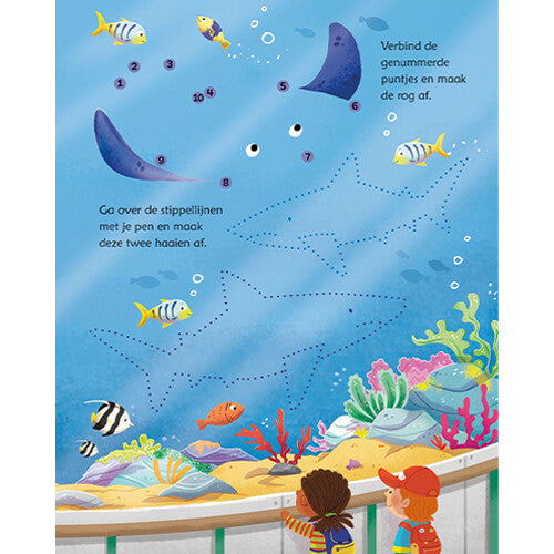 Uitgeverij usborne uitwisboek dierentuinspelletjes