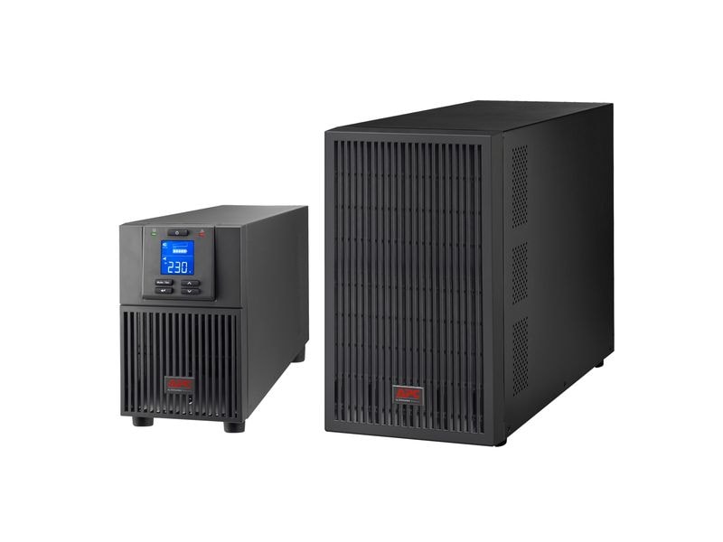 APC USV SRV2KIL 2000 VA / 1600 W mit 1x SRV72BP-9A Online-USV als Tower Version