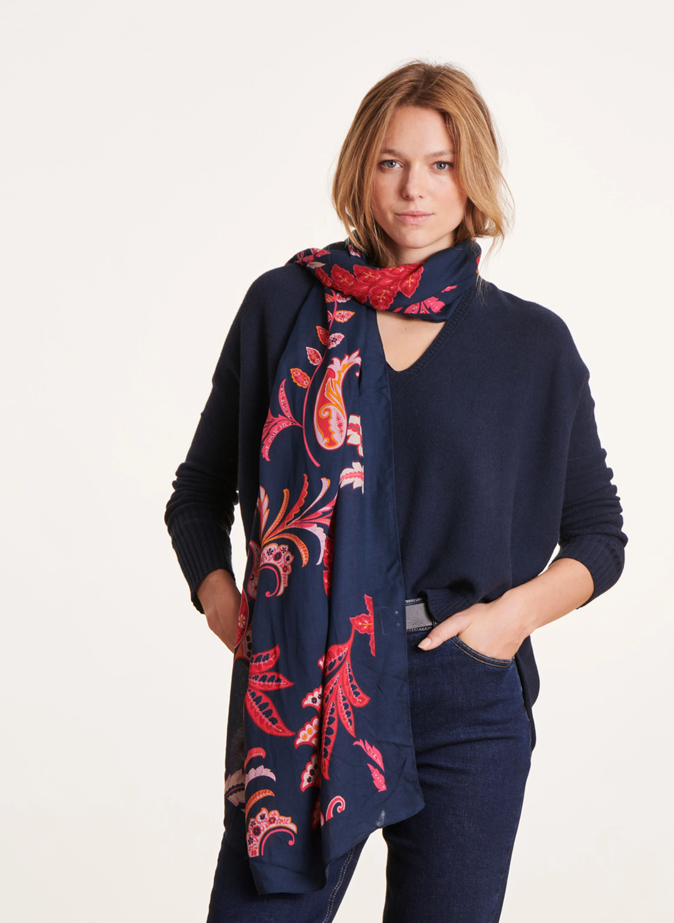 Foulard imprimé | Multicolore