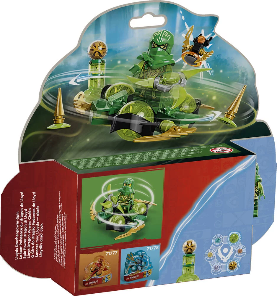 LEGO®NINJAGO® 71779 - LE TOURBILLON SPINJITZU - LE POUVOIR DU DRAGON DE LLOYD