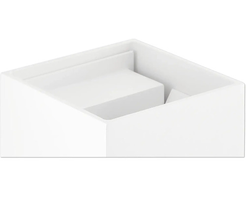 LED buitenwandlamp 6W 500 lm 3000K 10,3x10 cm wit