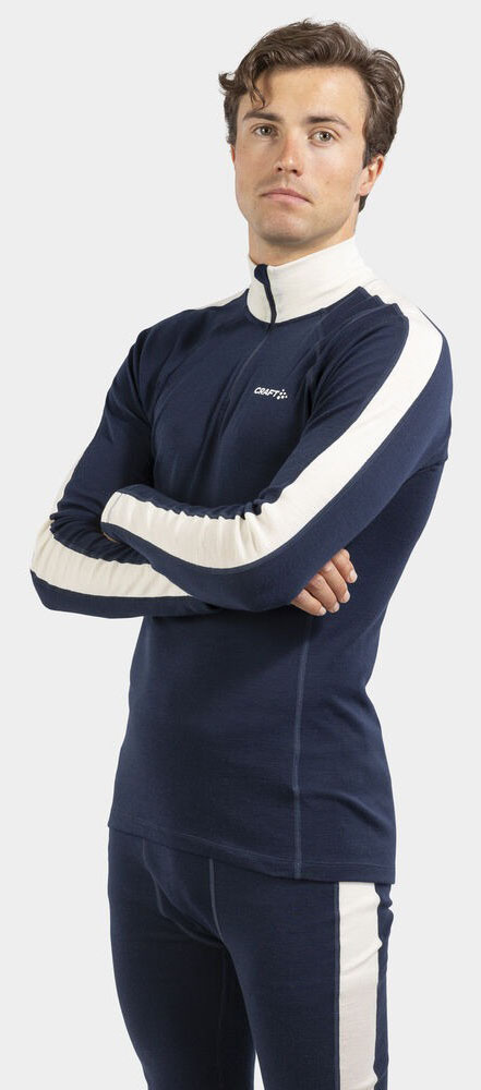 NOR ADV Wool Merino HZ Herre Blaze/White