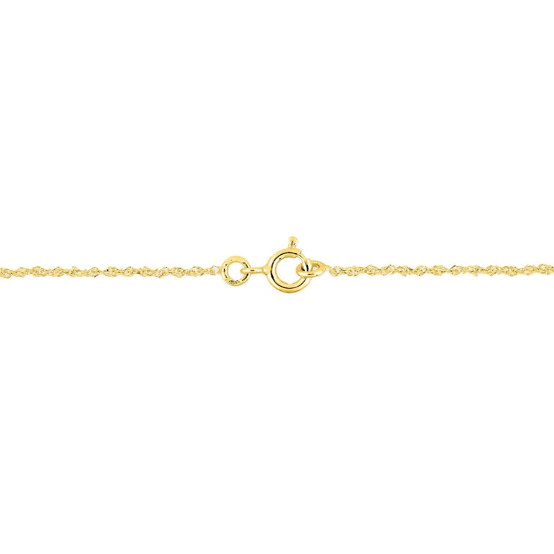 Chaîne femme - Maille Singapour - Or 18 Carats - longueur 45 cm - Largeur 1.7 mm