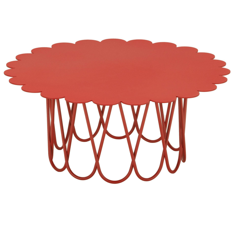 Vitra Flower tuintafel 60 rood