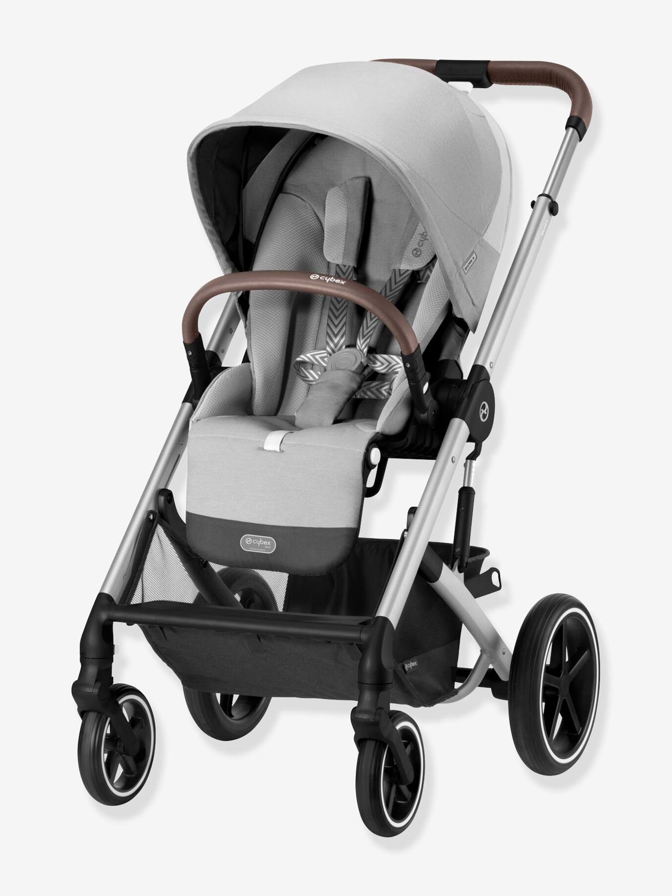 Carrinho de bebê reversível CYBEX Gold Balios S Lux 2023 cinza
