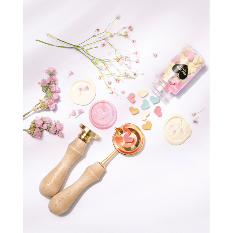 Folia Siegel-Set Pastel Love, assortiert