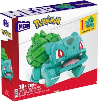 Mega Pokémon Byggesett Jumbo Bulbasaur 789 Deler