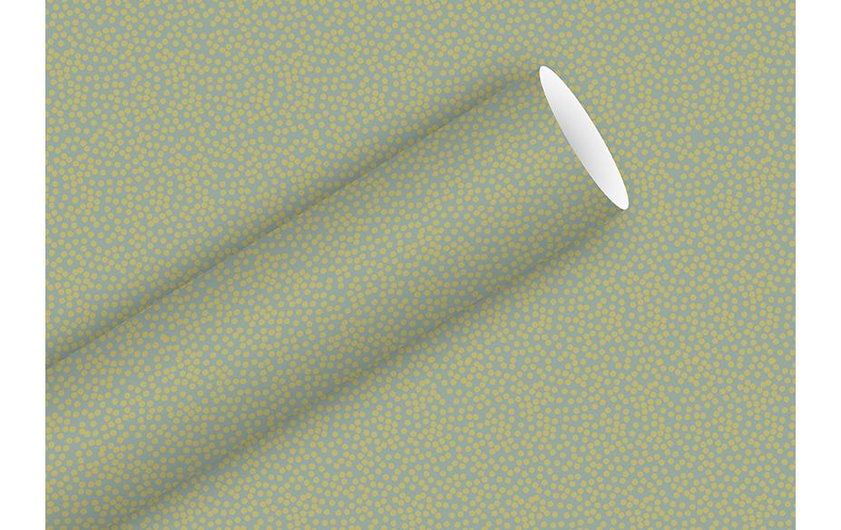 Geschenkpapier Minidots Salbei, 70 cm x 2 mGeschenkpapier