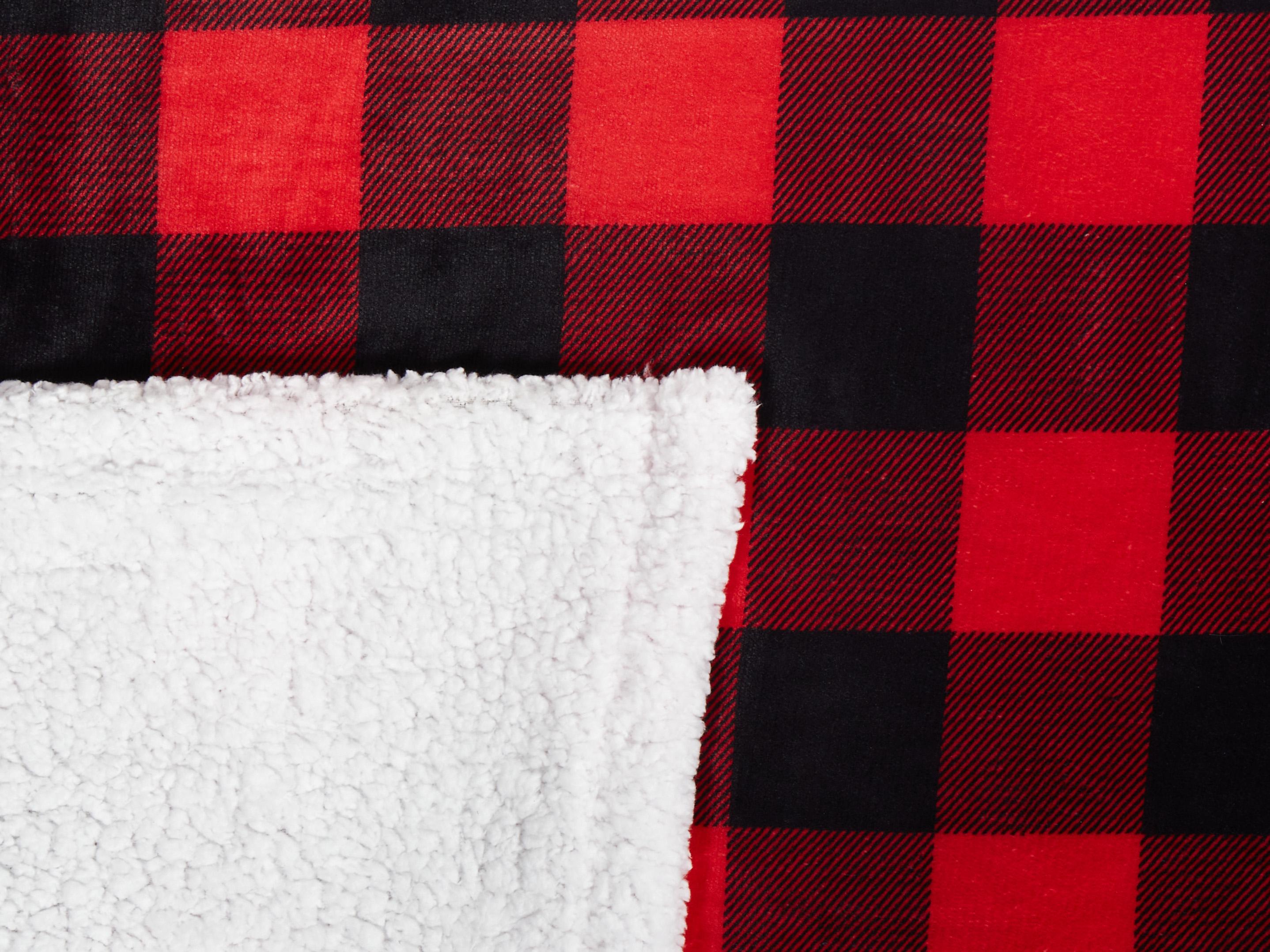 Plaid LIQUORICE 150 x 200 cm Rood