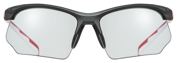 Lunettes UVEX Sportstyle 802 V Noir / Rouge