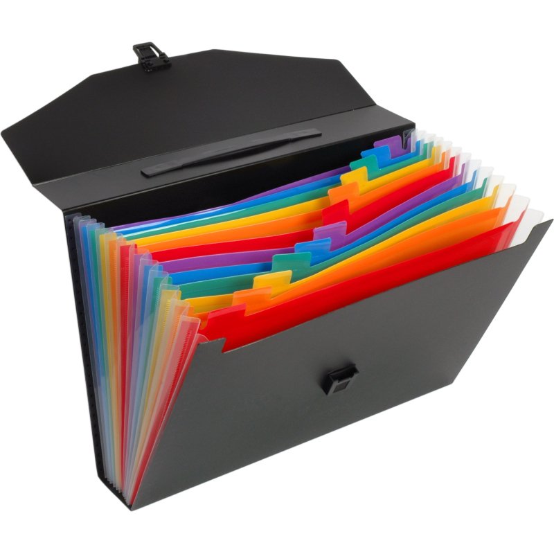 Trieur valisette polypropylène Viquel Rainbow Class 13 onglets