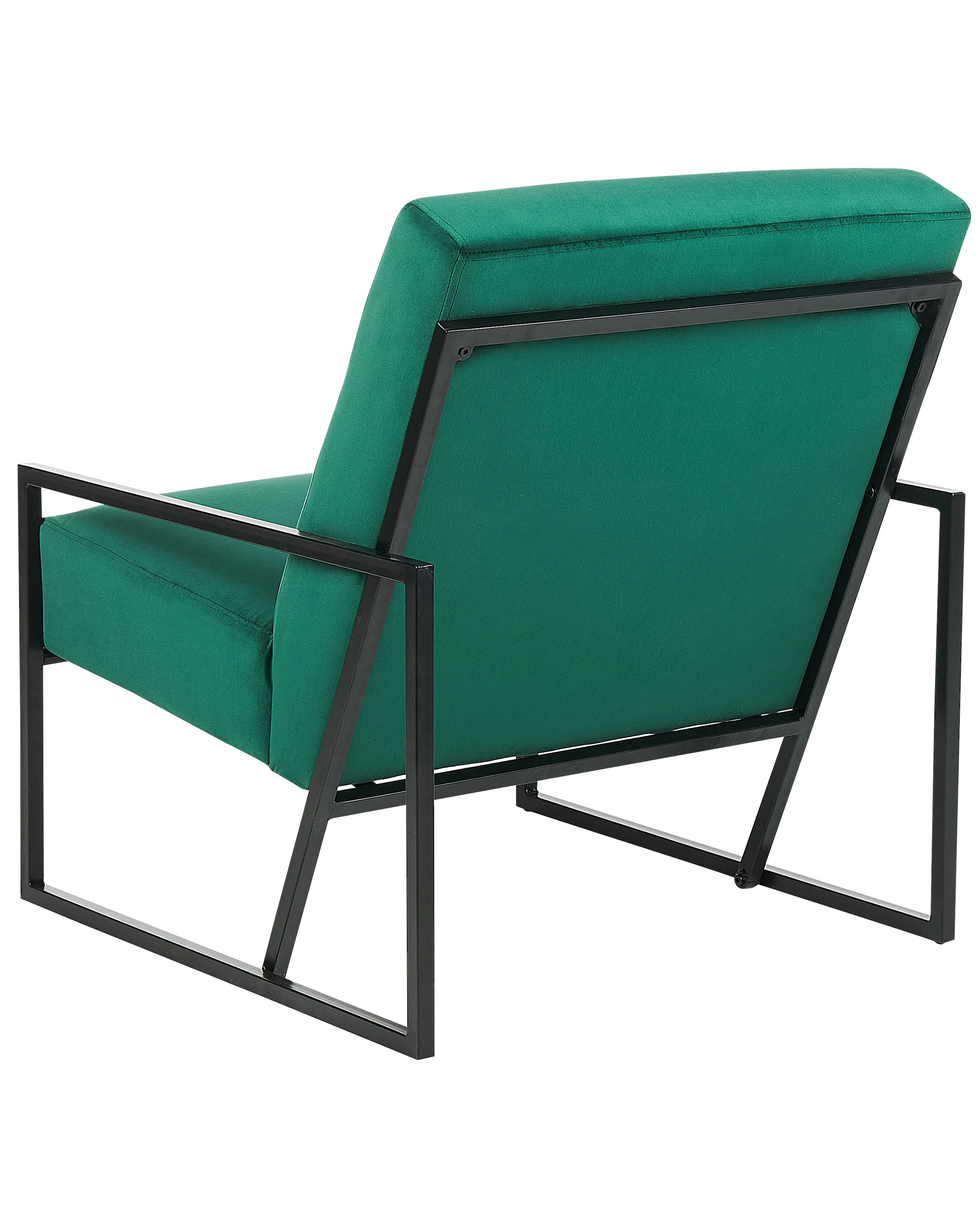 Fauteuil DELARY Fluweel Smaragdgroen