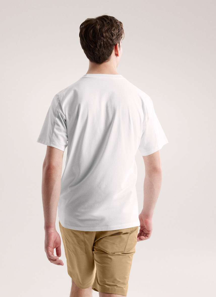 Kragg SL Cotton SS Herre White Light