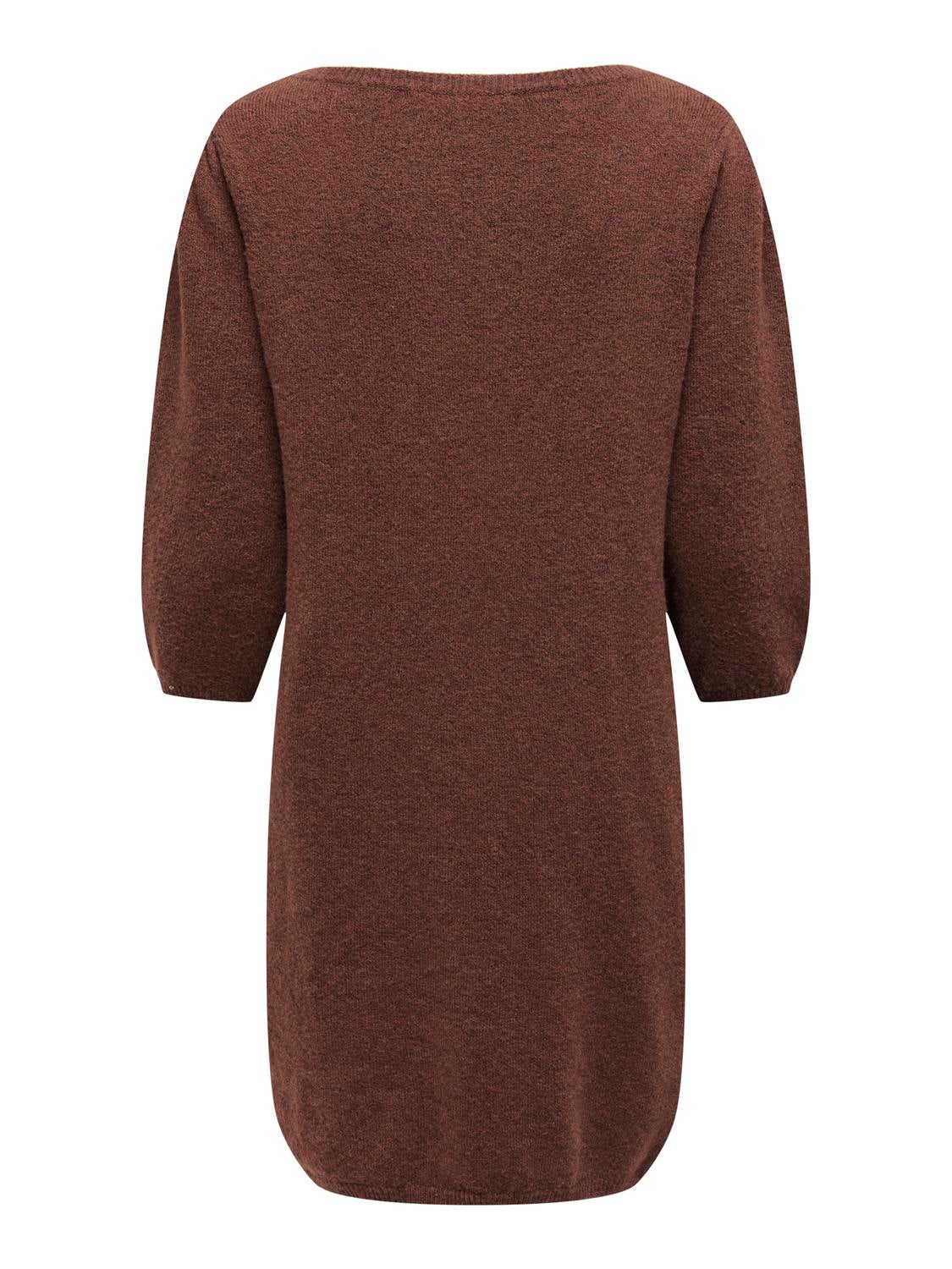 ONLRICA Langes Kleid Roasted Russet
