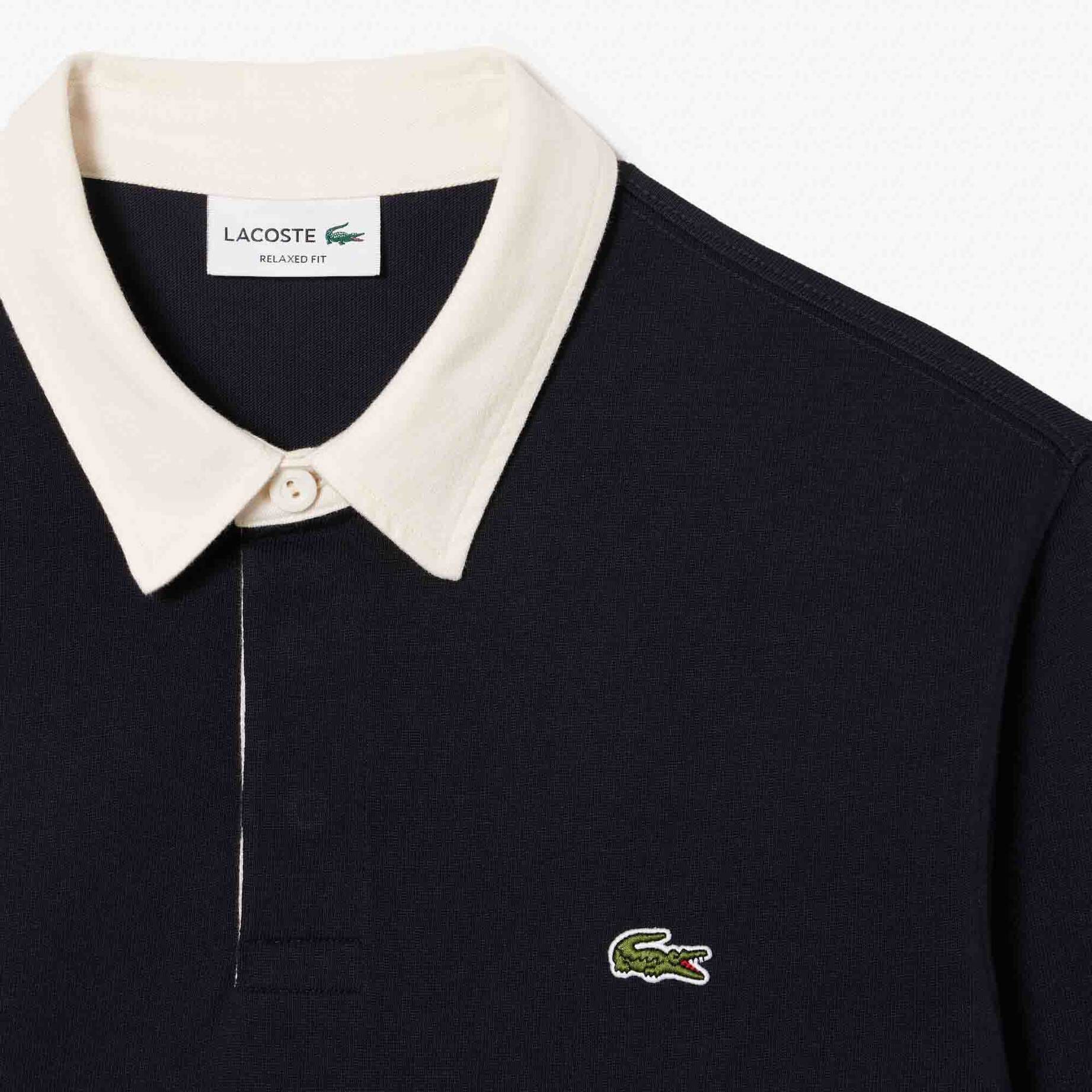 Lacoste| Herren Poloshirt RUGBY SHIRT Langarm Regular Fit