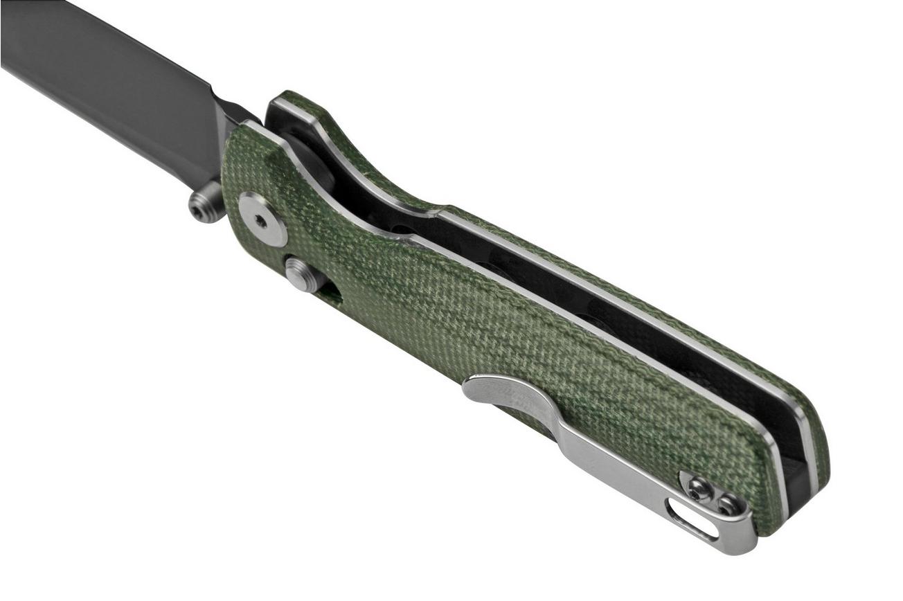 Bestech Slasher BG43B-2 Green Micarta, zakmes