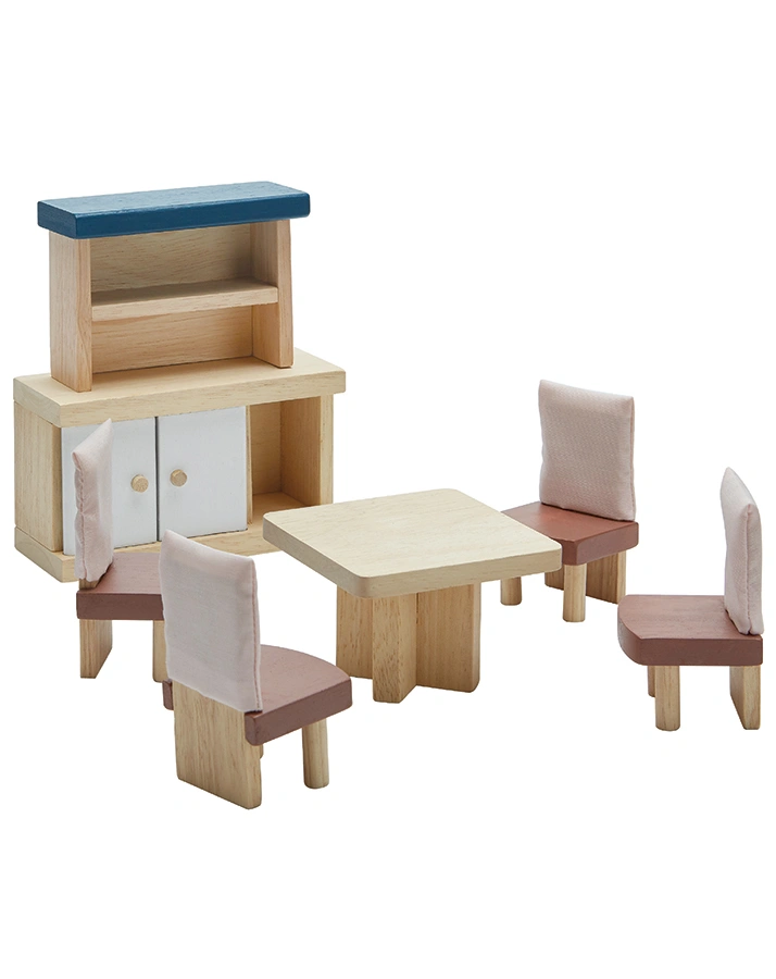 Puppenhaus-Möbel ESSZIMMER ORCHARD 6-teilig aus Holz