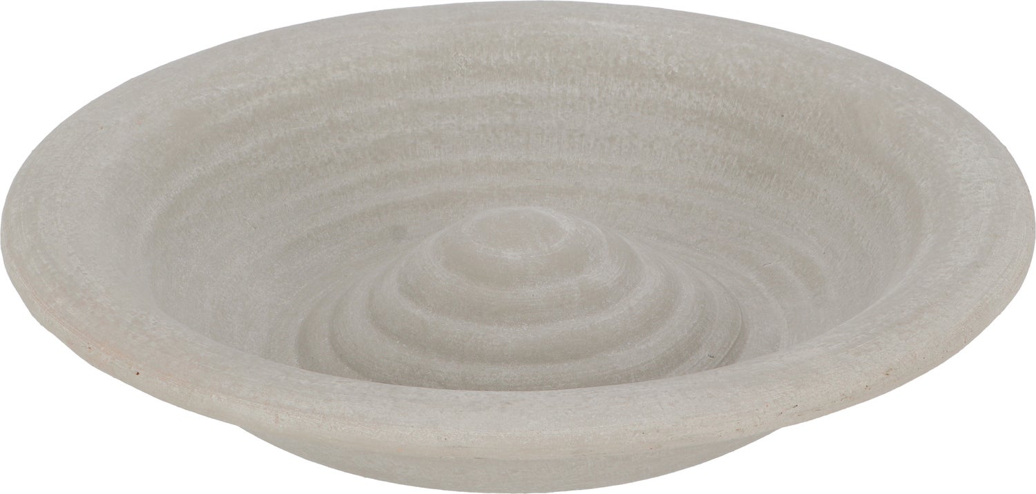 Best for Birds vogelvoeder- en drinkschaal grijs D 29,8 H 9,7 cm