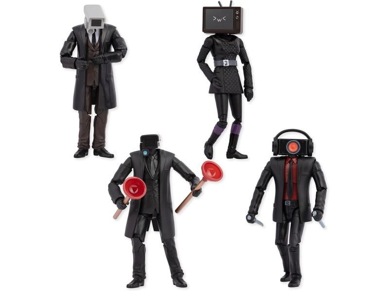 Paka Figur Skibidi Toilet Cameraman Deluxe - 15 cm Skibidi-Toiletten-Highlights – 15 cm Sammelfiguren