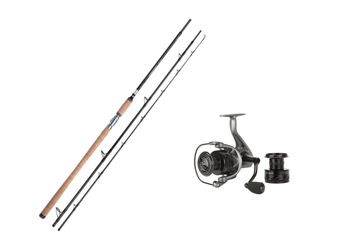 Shimano Speedmaster Salmon Spin 30-80g/Lawson Baitwinder Atla 5000