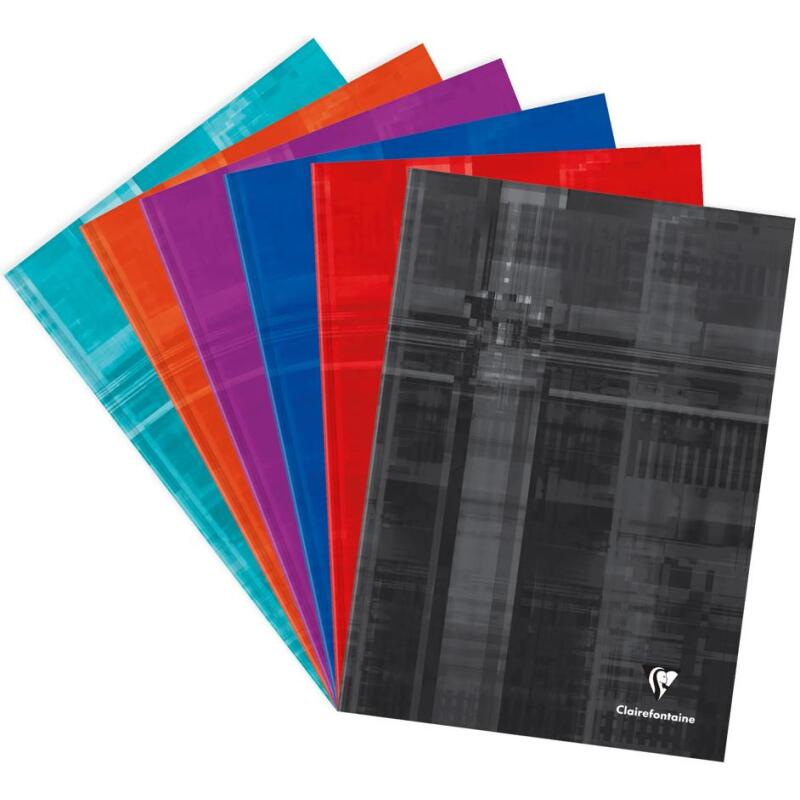 Brochure rembordée 21 x 29,7 - 96 feuilles unies assorti