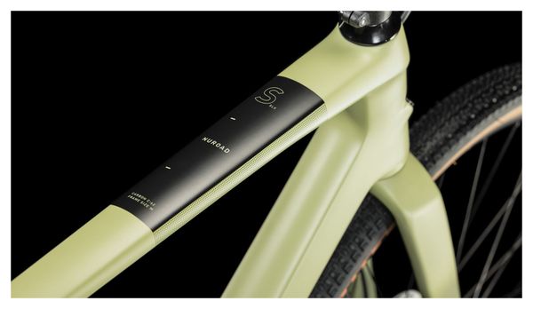 Gravel Bike Cube Nuroad C:62 SLX Sram GX Eagle AXS/Rival eTap AXS 12V 700 mm Vert Olive