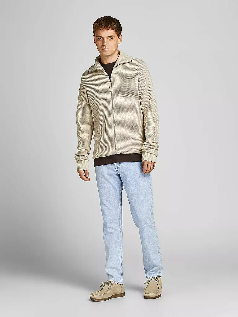 JACK & JONES Jeans Relaxed Fit JJICHRIS JJORIGINAL blau