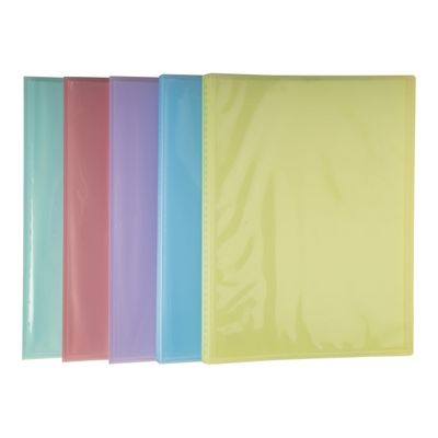Exacompta Kreacover Pastel - Porte vues personnalisable - 40 vues - A4 - disponible dans différentes couleurs