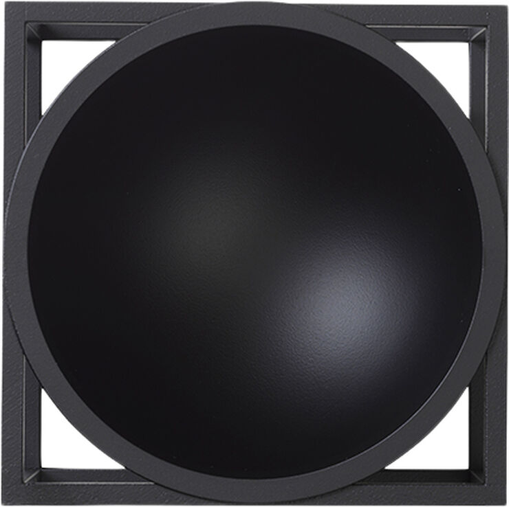 Audo Copenhagen Kubus Bowl centerpiece, Small, Blac Black