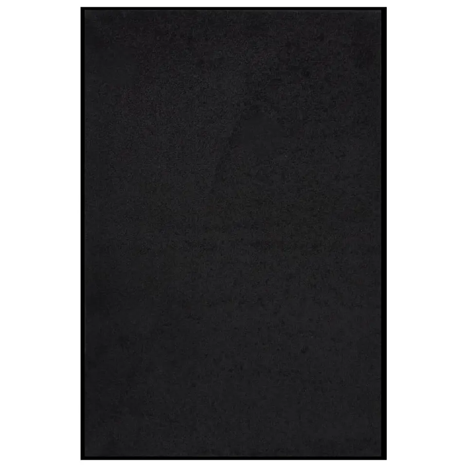 vidaXL - Mat - Zwart - Polypropyleen - 80 x 120 cm