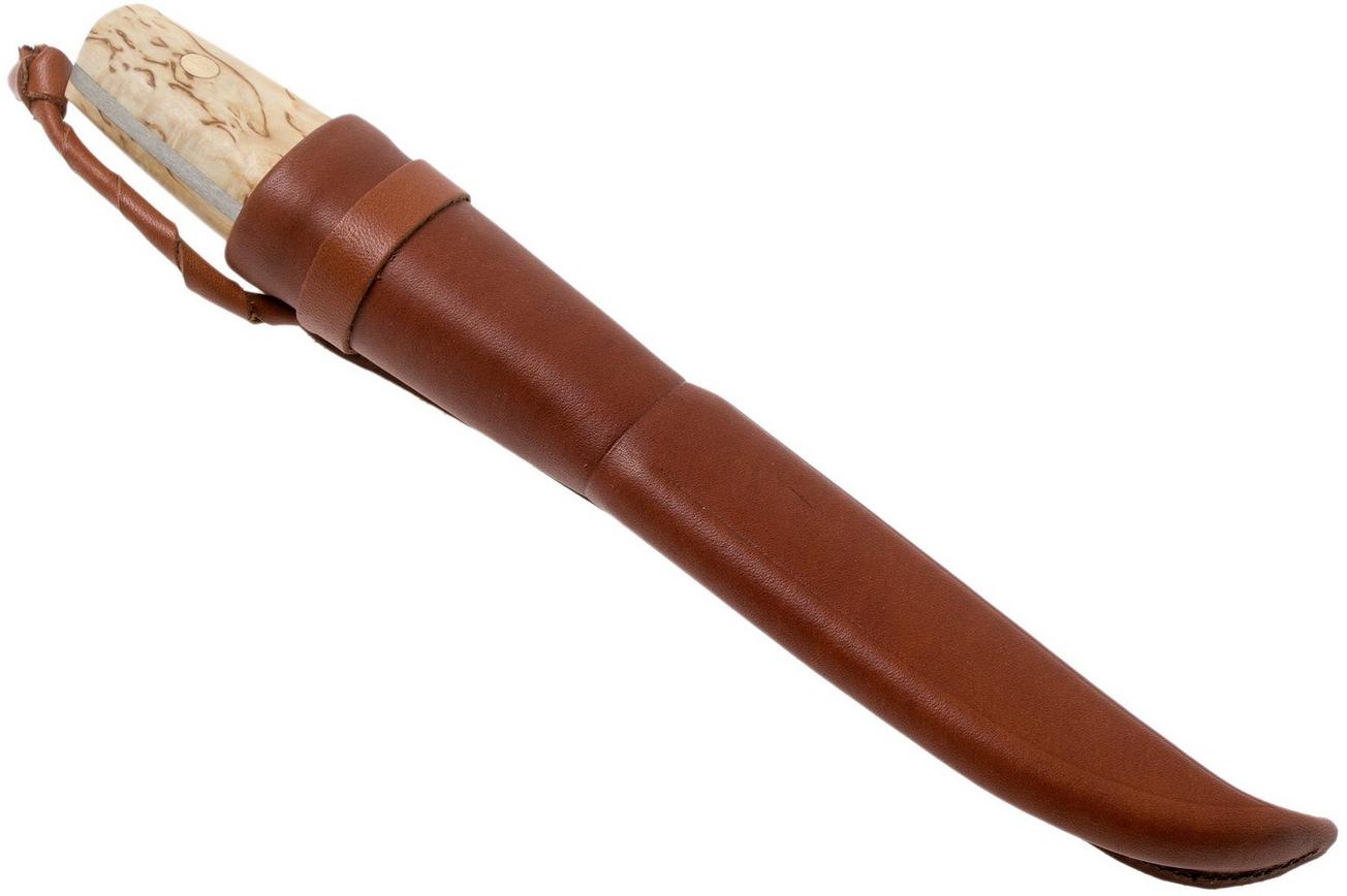 Nordic Knife Design Korpi 90 Curly-birch, 2040 vaststaand mes