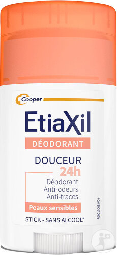 Etiaxil Déodorant Transpiration Faible Aisselles Peaux Sensibles Stick 40ml