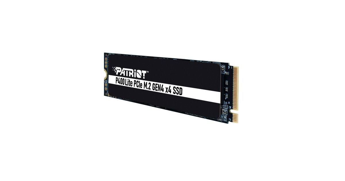 PatriotP400 Lite 2 TB SSD  (Zwart/wit, PCIe 4.0 x4, NVMe 1.4, M.2 2280)