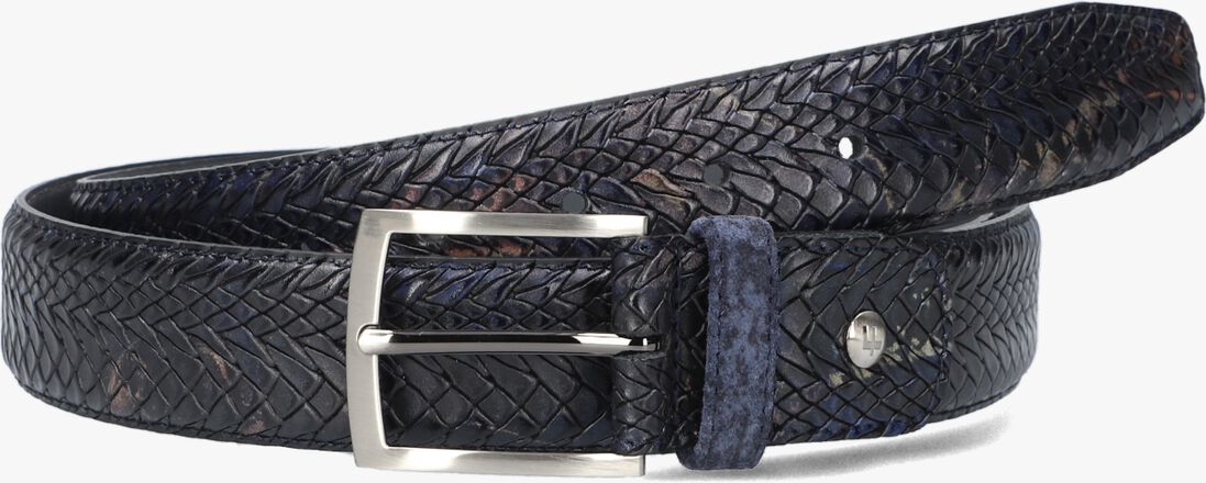 FLORIS VAN BOMMEL blauwe floris van bommel riem cfm-10074