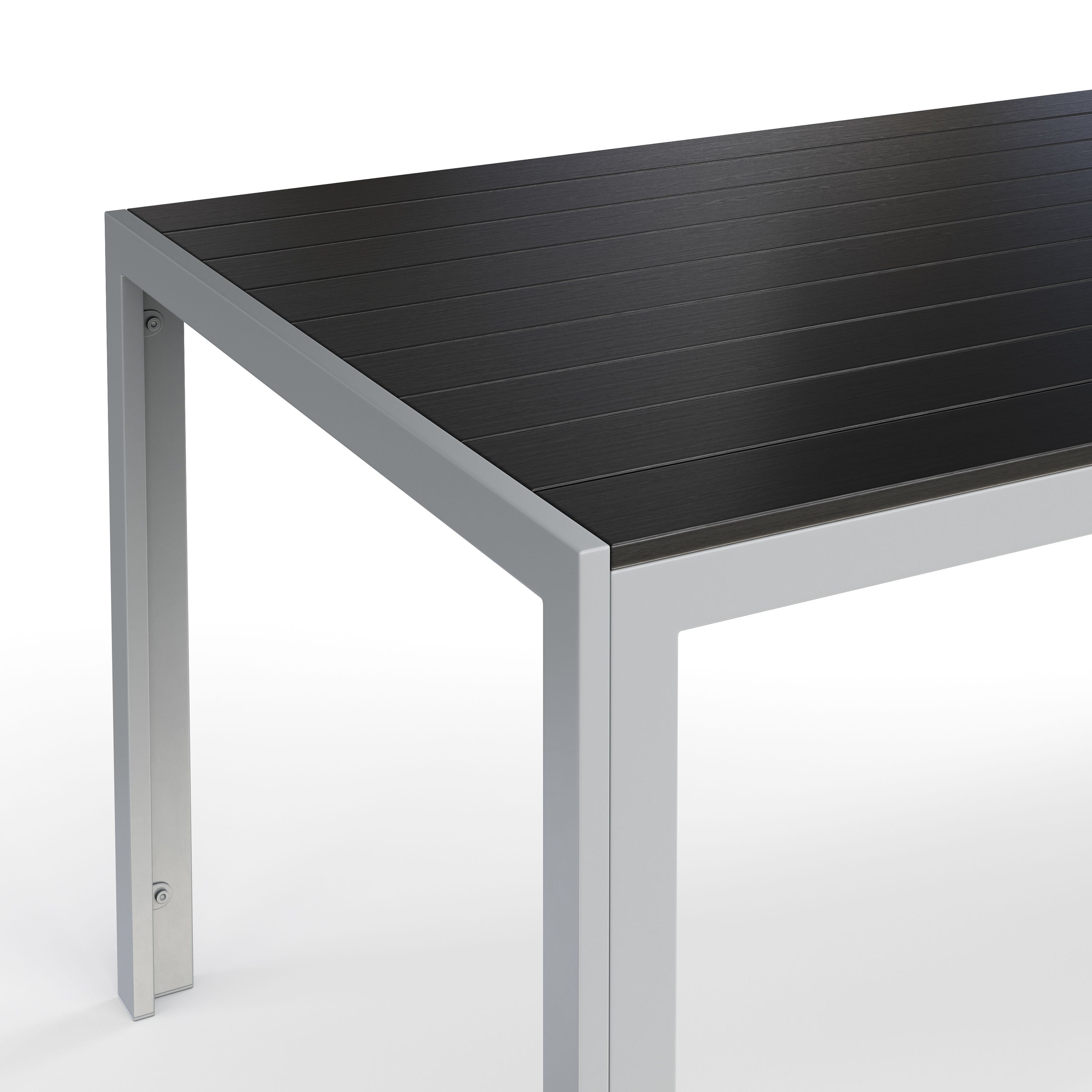 Gartentisch ENZI 180 x 90 cm anthrazit