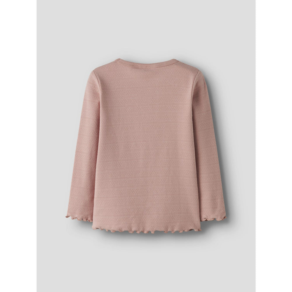 Køb Lil'Atelier Misty Rose Nmfdimia Ls Slim Top Lil