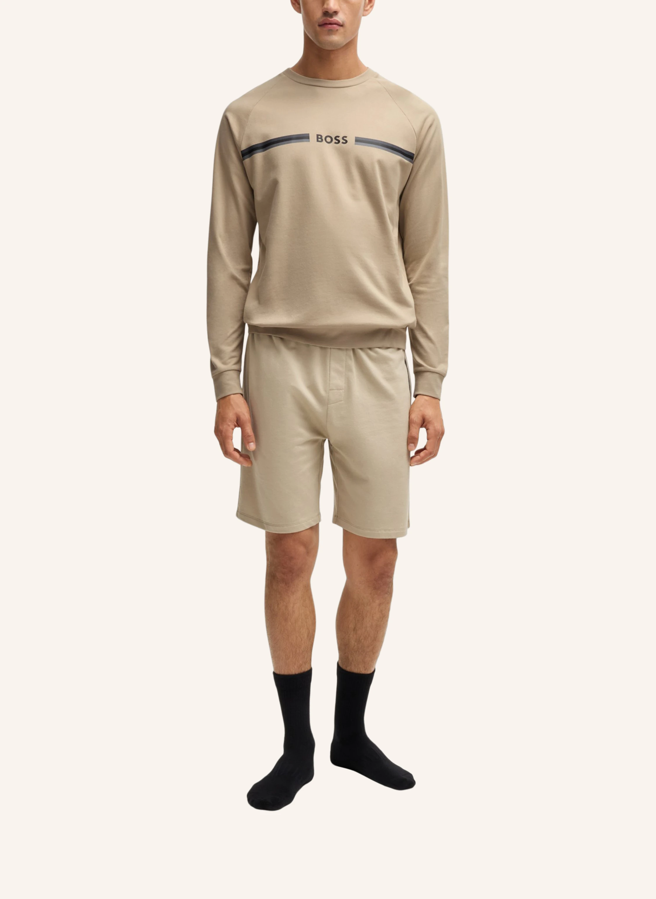 BOSS Loungewear Oberteil AUTHENTIC SWEATSHIRT Regular Fit