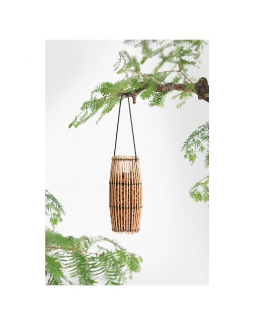 Singing Friend Nyah Willow Feeder - Voersilo - 10x29 cm Bruin Zwart