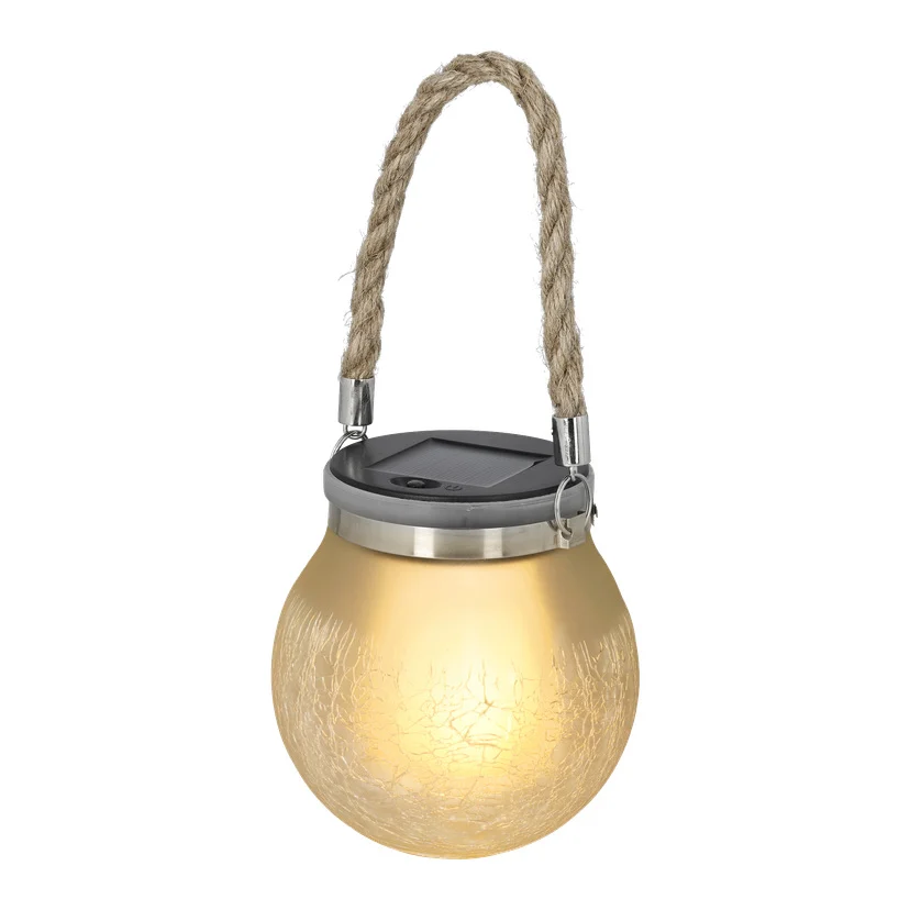 Solcellelampe Ø12 cm