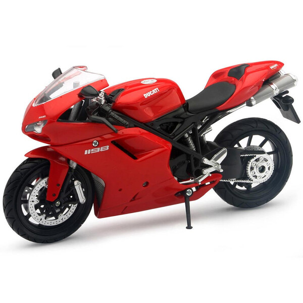 New Ray - Maquette moto 1/12 Ducati 1198 Rouge / Noir