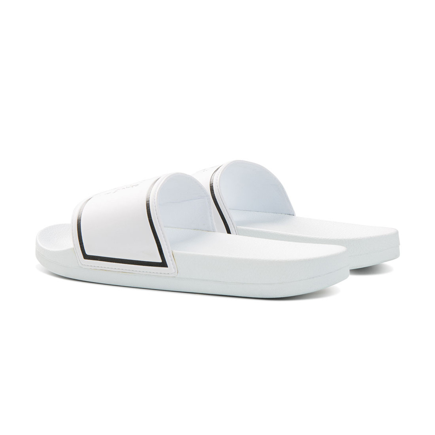 Cruyff Agua Copa Slippers Wit Zwart