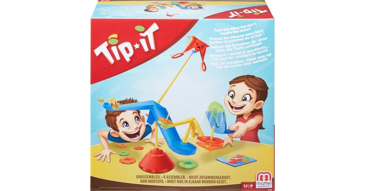 MattelTip It Behendigheidsspel  (Meertalig, 2 - 4 spelers, Vanaf 5 jaar)