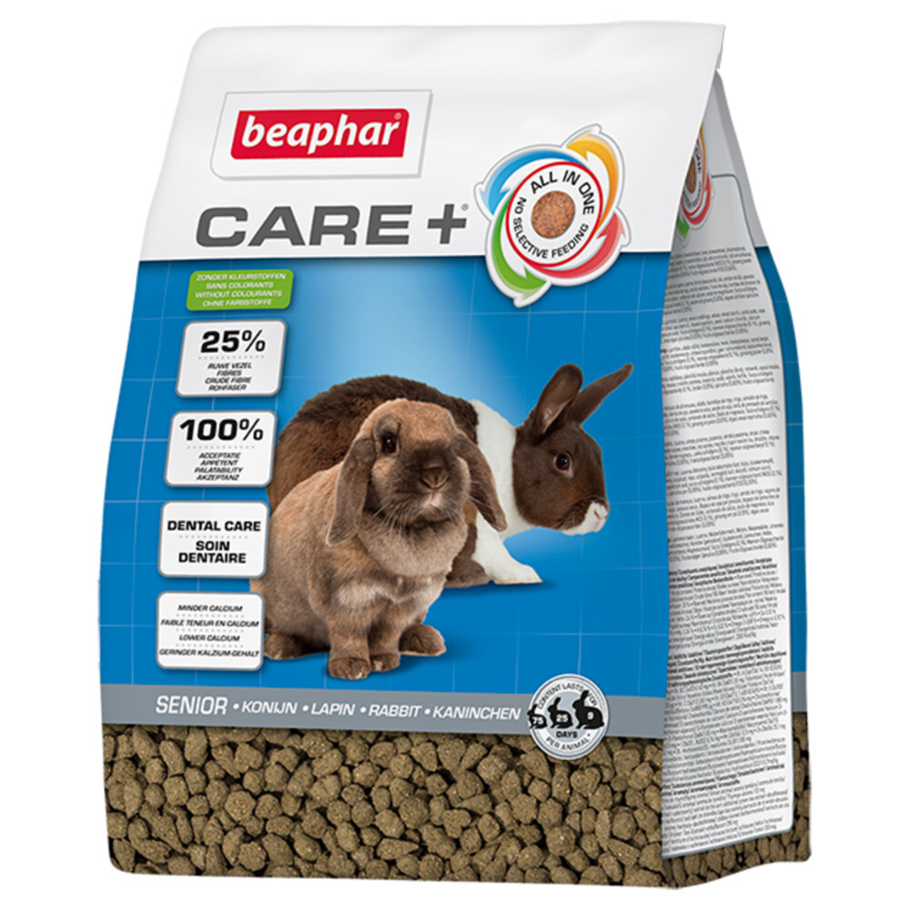 4x Beaphar Care+ Konijn Senior1,5 kg