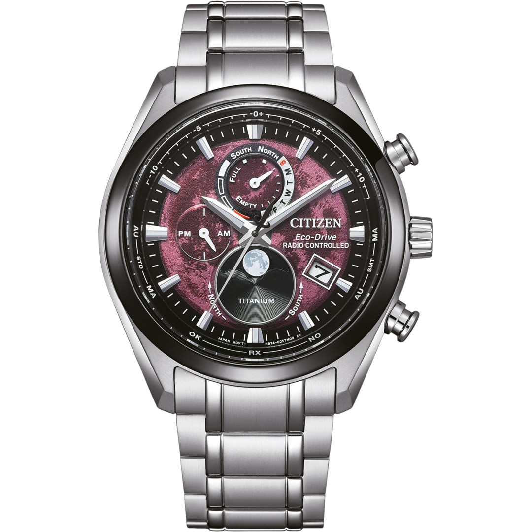 Citizen Tsuki-yomi A-T Eco-Drive Radio Controlled Moonphase