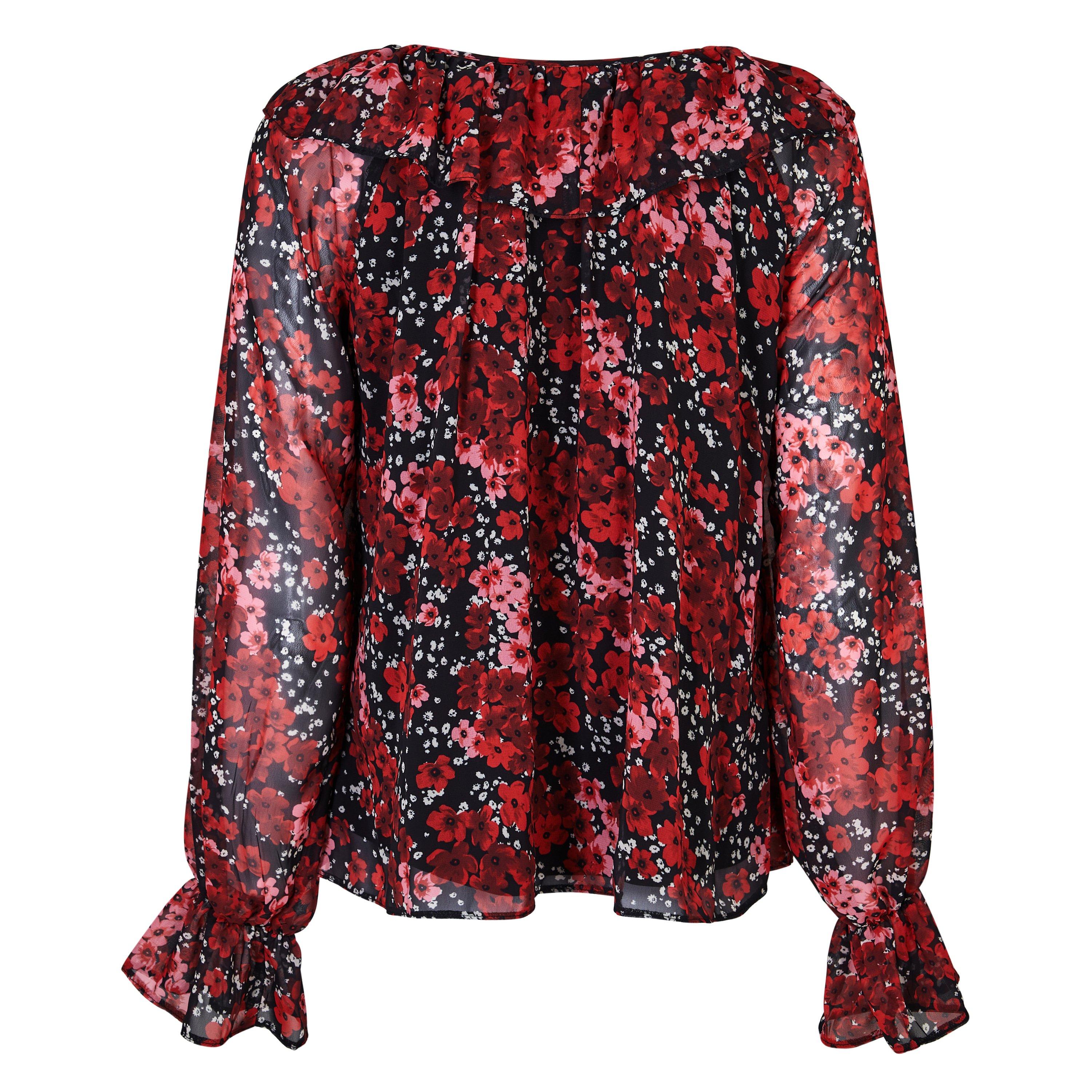 Biba Ruffle Detail Blouse