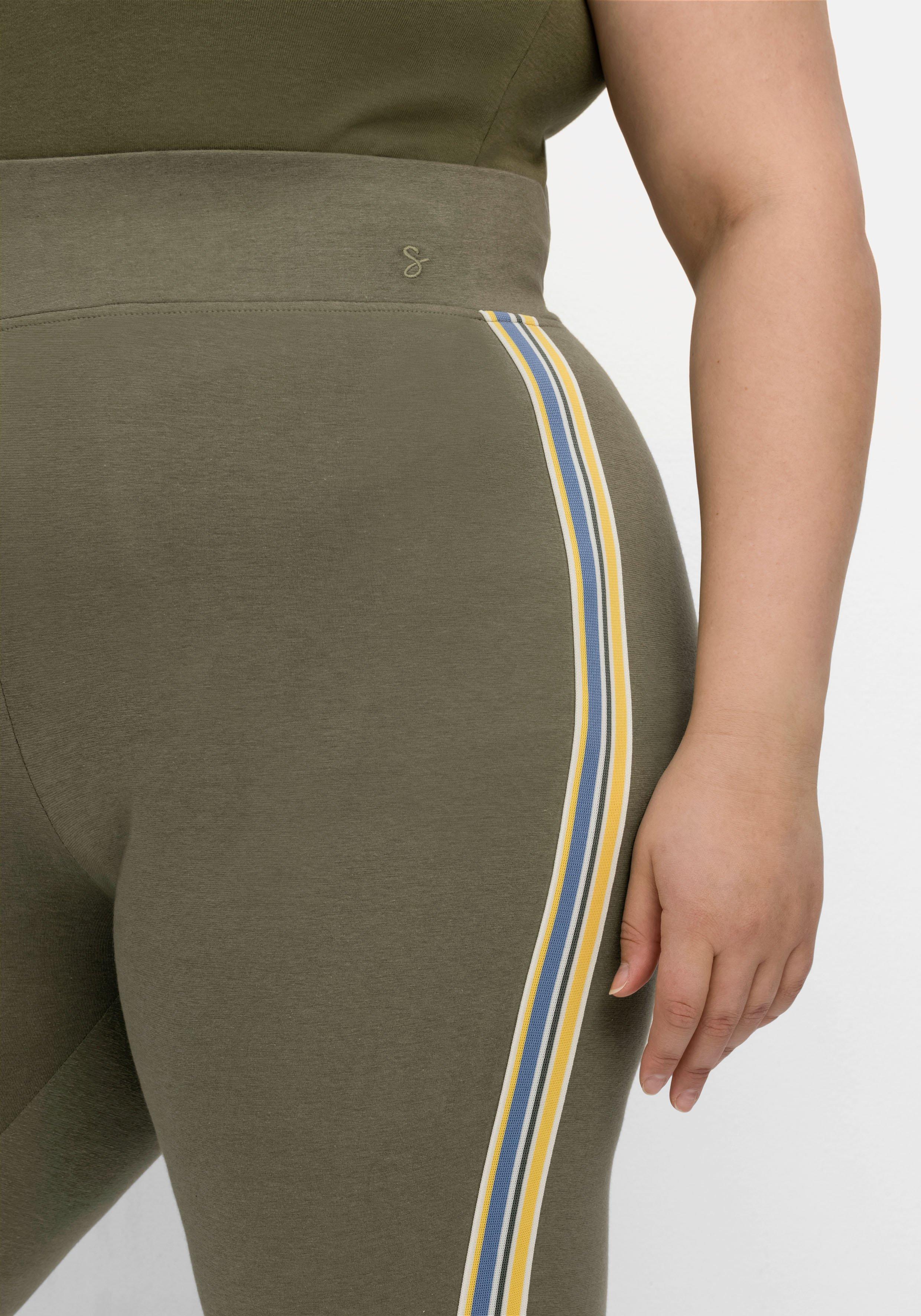 Leggings mit seitlichem Galonstreifen